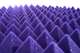 2" Studiofoam Pyramids Purple - 2" Studiofoam Pyramids Purple