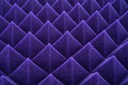 2" Studiofoam Pyramids Purple - 2" Studiofoam Pyramids Purple