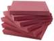 2" Studiofoam Wedges Burgundy - 2" Studiofoam Wedges Burgundy