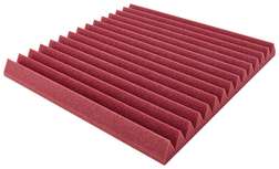 2" Studiofoam Wedges Burgundy - 2" Studiofoam Wedges Burgundy