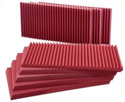 2" Wedges 60 x120 Burgundy 12x - 2" Wedges 60 x120 Burgundy 12x