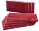 2" Wedges 60 x120 Burgundy 12x - 2" Wedges 60 x120 Burgundy 12x