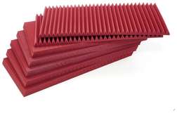 2" Wedges 60 x120 Burgundy 12x - 2" Wedges 60 x120 Burgundy 12x