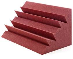 Lenrd Bass Traps Burgundy 4 - Lenrd Bass Traps Burgundy 4