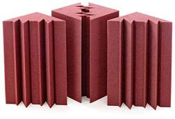 Lenrd Bass Traps Burgundy 4 - Lenrd Bass Traps Burgundy 4