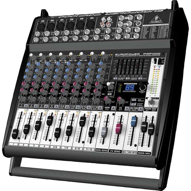 【完動品】BEHRINGERベリンガー　PMP1000 パワードミキサー behringer-europower-pmp1000-