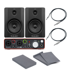 2x BX5D2 + Focustite Scarlett 2i2 2Gen + 2x Podkładki+ 2x Przewody - 2x BX5D2 + Focustite Scarlett 2i2 2Gen + 2x Podkładki+ 2x Przewody
