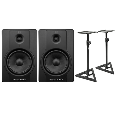 M-Audio 2x BX8 D2 + 2x STATYWY