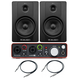 2x BX8D2 + Focustite Scarlett 2i2 2Gen + 2x Przewody - 2x BX8D2 + Focustite Scarlett 2i2 2Gen + 2x Przewody