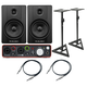 2x BX8D2 + Focustite Scarlett 2i2 2Gen + 2x Statywy + 2x Przewody - 2x BX8D2 + Focustite Scarlett 2i2 2Gen + 2x Statywy + 2x Przewody