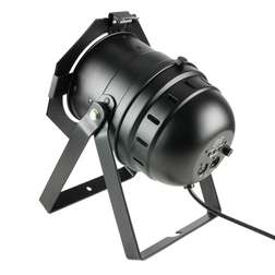 Light PAR 64 CAN - 177 x 10 mm LED PAR Can RGBA in black housing - Light PAR 64 CAN - 177 x 10 mm LED PAR Can RGBA in black housing