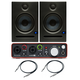 2x ERIS E8 + Focusrite Scarlett 2i2 2Gen + 2x Przewody 3m - 2x ERIS E8 + Focusrite Scarlett 2i2 2Gen + 2x Przewody 3m