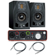 2x A3X + Scarlett 2i2 2Gen + 2x Przewody 3m - 2x A3X + Focusrite Scarlett 2i2 2Gen + 2x Przewody 3m