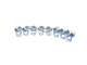 LED WMS-8 set RGB biały - LED WMS-8 set RGB biały