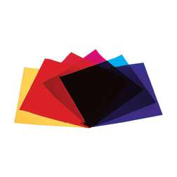 Zestaw 6 kolorowych filtrów 24x24cm - Zestaw 6 kolorowych filtrów 24x24cm
