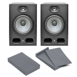 2x ALPHA 80 + 2x MONITOR PADS - 2x ALPHA 80 + 2x MONITOR PADS