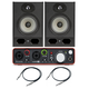 2x Alpha 65 + Focusrite Scarlett 2i2 2Gen + 2x Przewody 3m - 2x Alpha 65 + Focusrite Scarlett 2i2 2Gen + 2x Przewody 3m