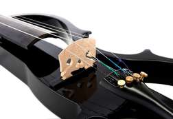 HBV 870BK 4/4 Electric Violin - HBV 870BK 4/4 Electric Violin