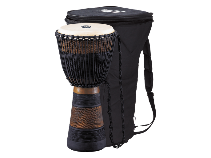 ORIGINAL AFRICAN STYLE ROPE TUNED WOOD DJEMBE 12" - ORIGINAL AFRICAN STYLE ROPE TUNED WOOD DJEMBE 12"