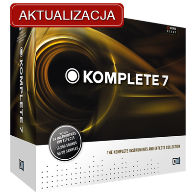Native Instruments Komplete 7 Upgrade z Kore, Kontakt, Reaktor