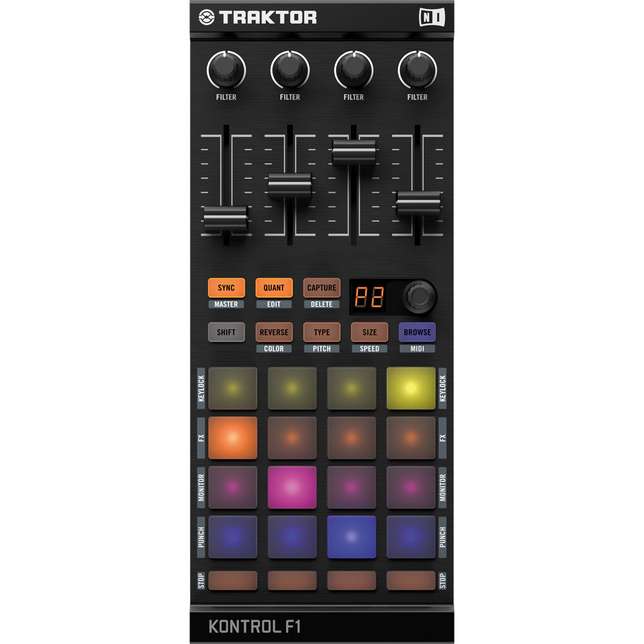 TRAKTOR KONTROL F1 MIDI コントローラー native-instruments-traktor-