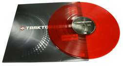 Traktor Scratch Control Vinyl MK2 - Red - Traktor Scratch Control Vinyl MK2 - Red