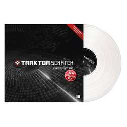 Traktor Scratch Control Vinyl MK2 - White - Traktor Scratch Control Vinyl MK2 - White