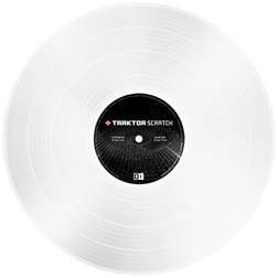 Traktor Scratch Control Vinyl MK2 - White - Traktor Scratch Control Vinyl MK2 - White
