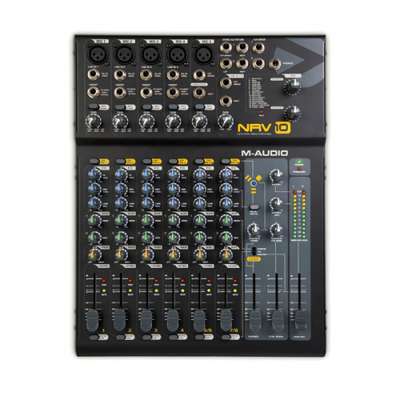 M-AUDIO NRV 10 アナログミキサー M-AUDIO NRV 10 アナログミキサー - メルカリ