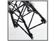 BLACK 8"x8"(20x20cm) SQUARE, 47"(120cm) LONG TRUSS SECTION - BLACK 8"x8"(20x20cm) SQUARE, 47"(120cm) LONG TRUSS SECTION
