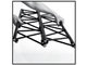 BLACK 8"x8"(20x20cm) SQUARE, 47"(120cm) LONG TRUSS SECTION - BLACK 8"x8"(20x20cm) SQUARE, 47"(120cm) LONG TRUSS SECTION