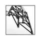 BLACK 8"x8"(20x20cm) SQUARE, 63"(160cm) LONG TRUSS SECTION - BLACK 8"x8"(20x20cm) SQUARE, 63"(160cm) LONG TRUSS SECTION