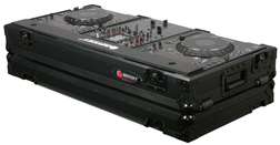 Black Label Coffin for 10" Mixer and 2 Large Format CD Players - Black Label Coffin for 10" Mixer and 2 Large Format CD Players