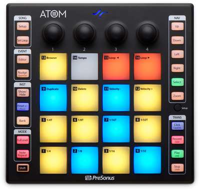 PreSonus ATOM Pad Controllers