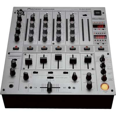 Pioneer DJM-600 DJミキサー シルバー Pioneer DJM 600 DJミキサー シルバー