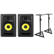 KRK 2x ROKIT 5 G3 + 2x STATYWY