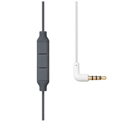 Pipe Earphone w/mic Gray Gradient - Pipe Earphone w/mic Gray Gradient