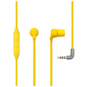 AIAIAI Swirl Earphone w/mic Yellow w/grey plug