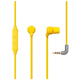Swirl Earphone w/mic Yellow w/grey plug - Swirl Earphone w/mic Yellow w/grey plug