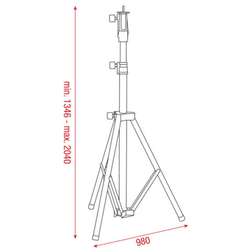 Followspot stand - Followspot stand