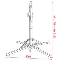 LT-150/5 Lifting Tower 5,3m (150 kg) - LT-150/5 Lifting Tower 5,3m (150 kg)