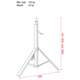 Pro 3500 Wind up stand (120 kg) - Pro 3500 Wind up stand (120 kg)