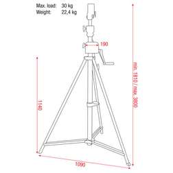 Wind-Up Lightstand (30kg) - Wind-Up Lightstand (30kg)