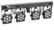 CLB4 Compact LED Bar 4 TriPAR - CLB4 Compact LED Bar 4 TriPAR