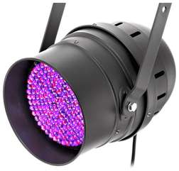 LED PAR 64 10 mm black RGB - LED PAR 64 10 mm black RGB