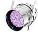 LED PAR 64 10mm RGB silver - LED PAR 64 10mm RGB silver