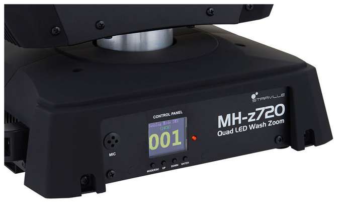 MH-z720 Quad LED Wash Zoom - MH-z720 Quad LED Wash Zoom