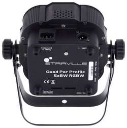 Quad Par Profile 5x8W RGBW - Quad Par Profile 5x8W RGBW