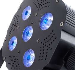 Quad Par Profile 5x8W RGBW - Quad Par Profile 5x8W RGBW