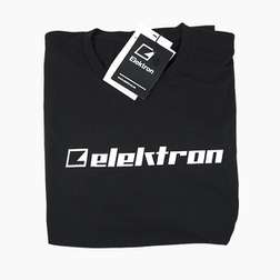 T-shirt – White on black - T-shirt – White on black